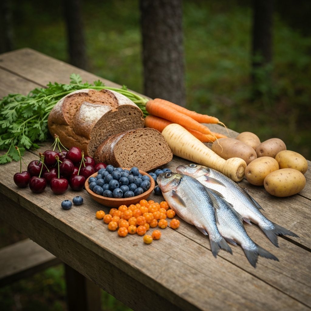 Perinteisiä suomalaisia ruoka-aineita